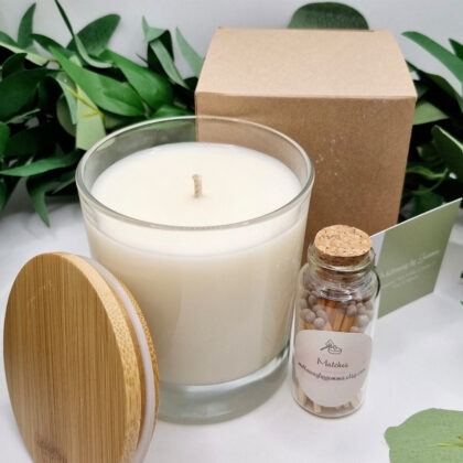Bamboo Lid Jar Candle
