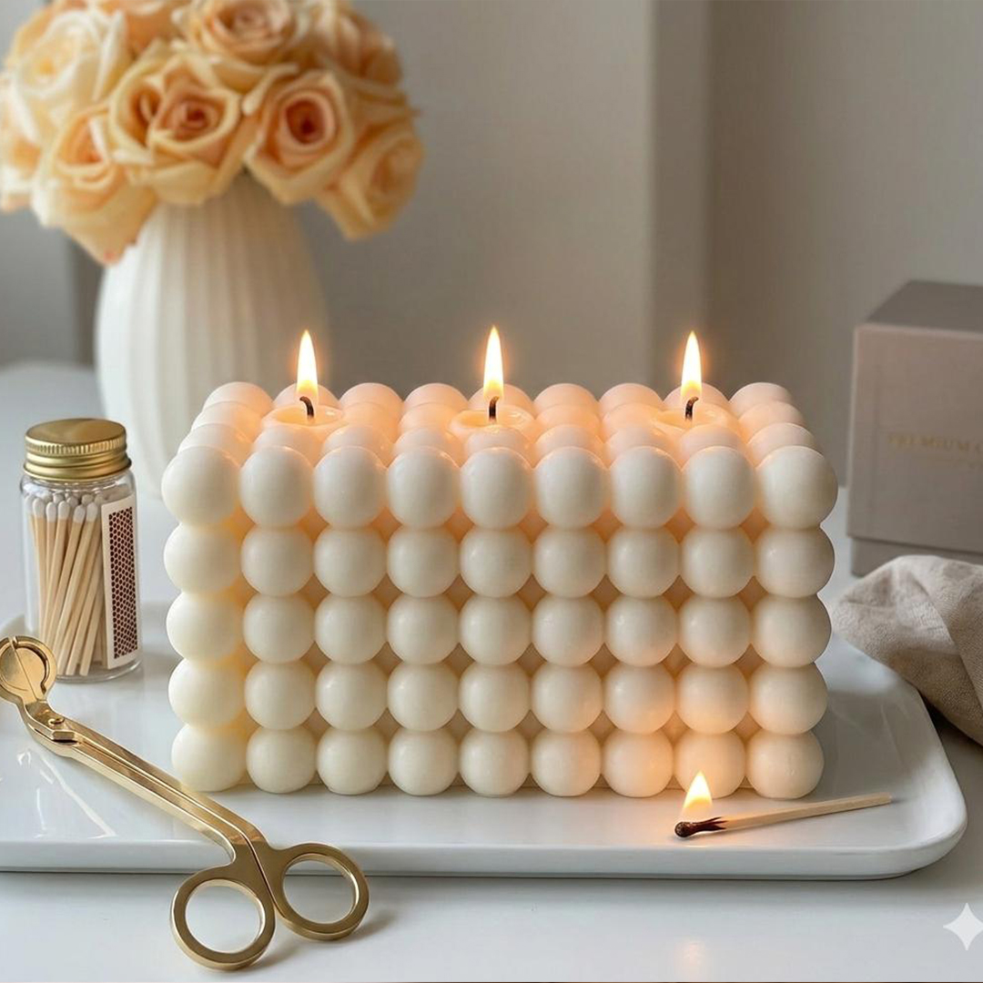 Pearl Prism Candle